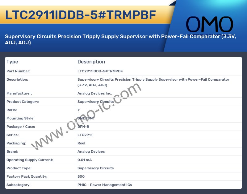 LTC2911IDDB-5#TRMPBF
