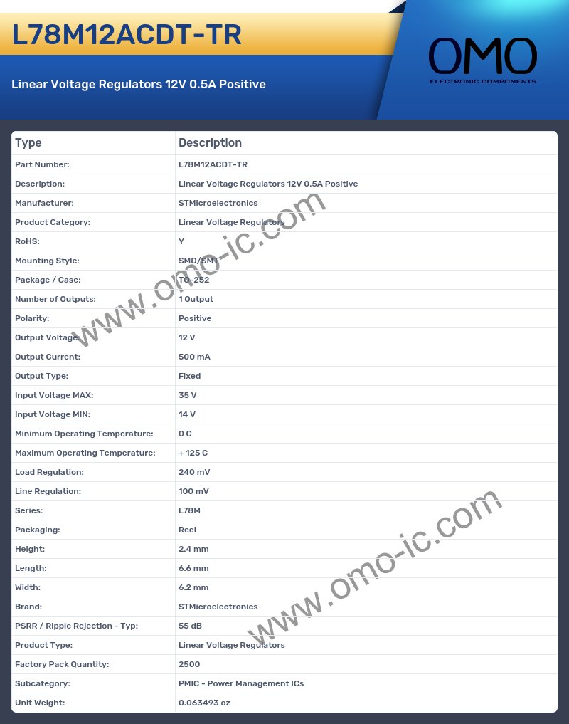 L78M12ACDT-TR