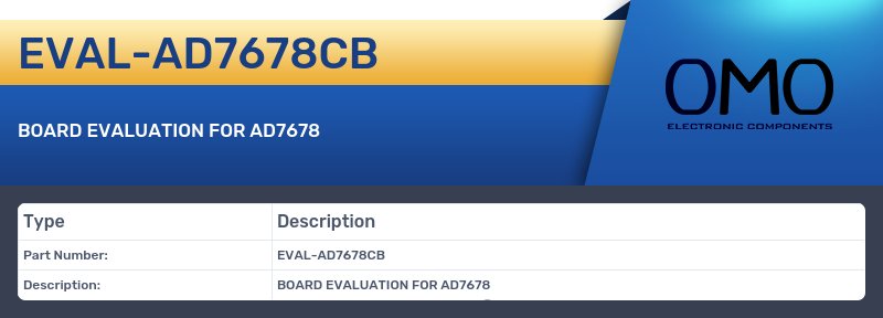 EVAL-AD7678CB