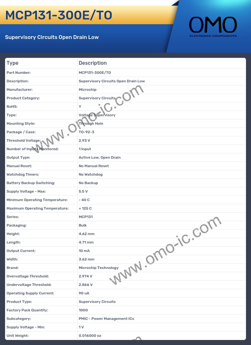 MCP131-300E/TO
