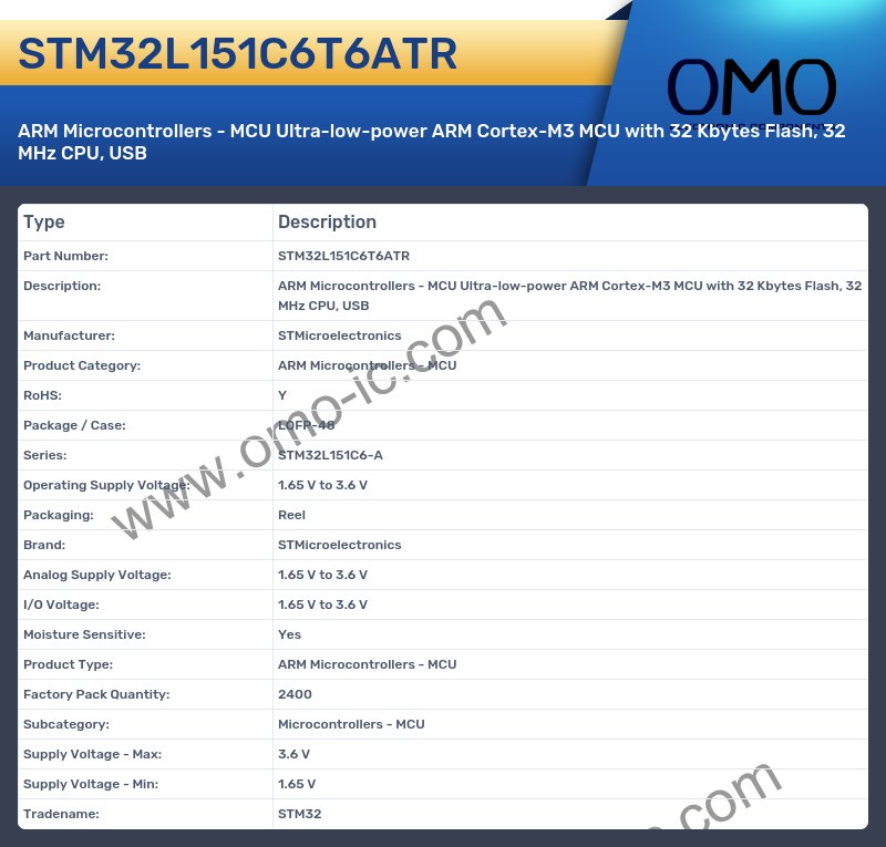 STM32L151C6T6ATR