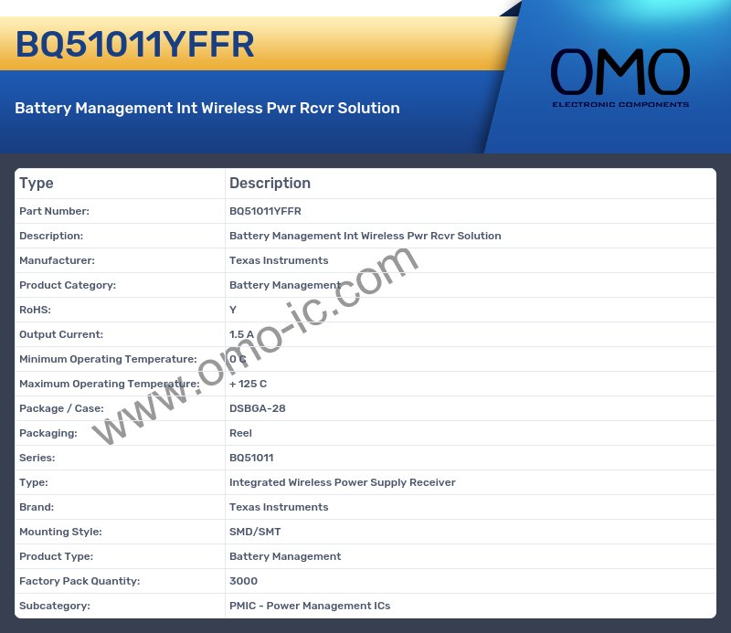 BQ51011YFFR