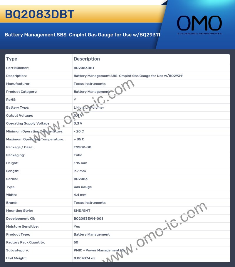 BQ2083DBT