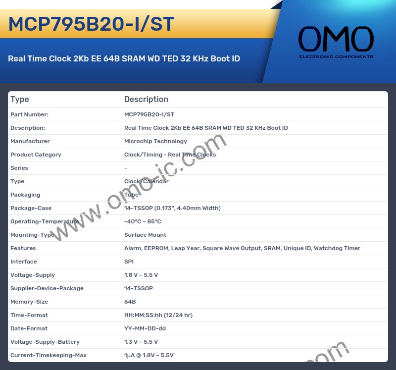 MCP795B20-I/ST