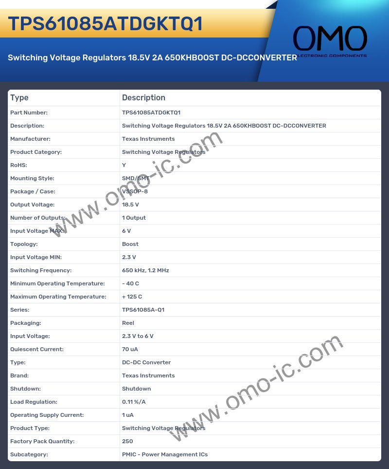 TPS61085ATDGKTQ1