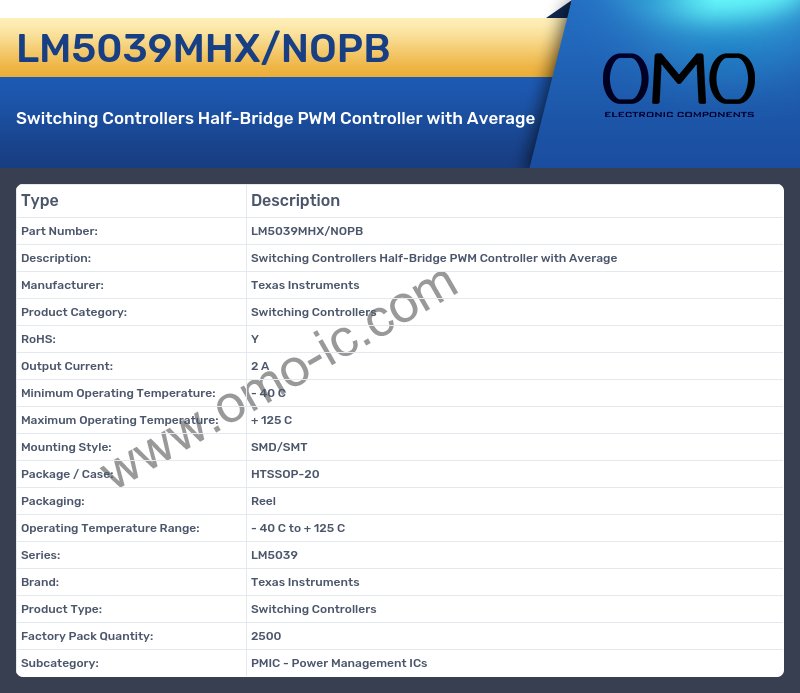 LM5039MHX/NOPB