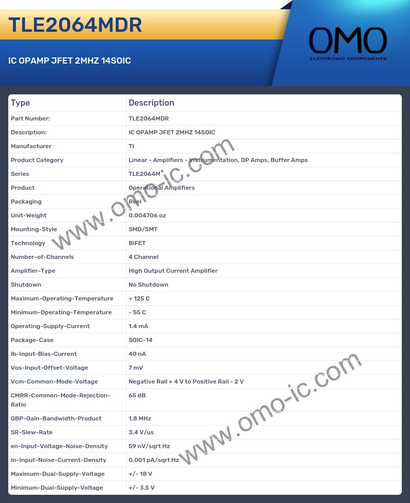 TLE2064MDR
