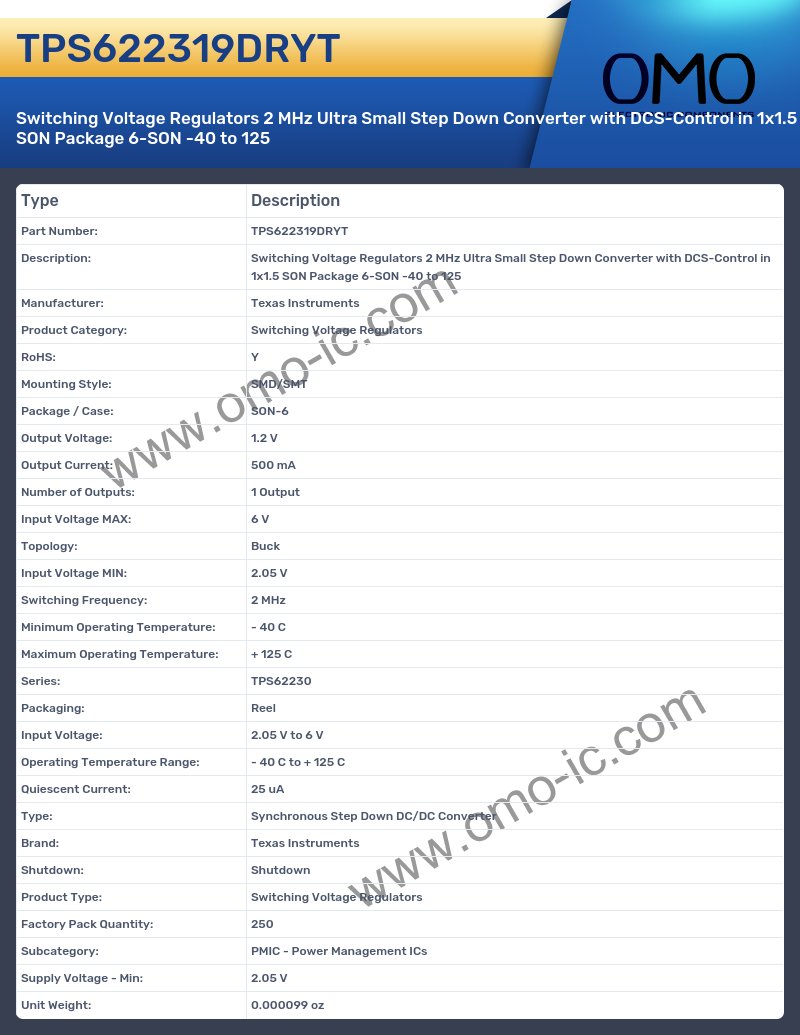 TPS622319DRYT