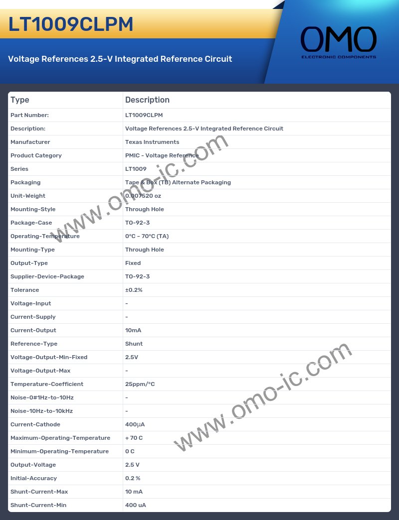 LT1009CLPM