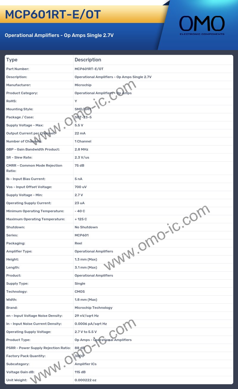 MCP601RT-E/OT