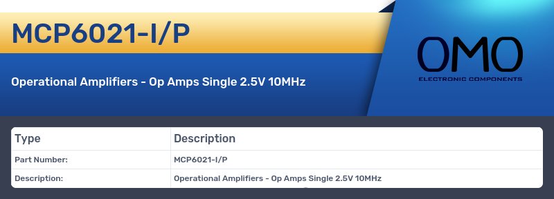 MCP6021-I/P