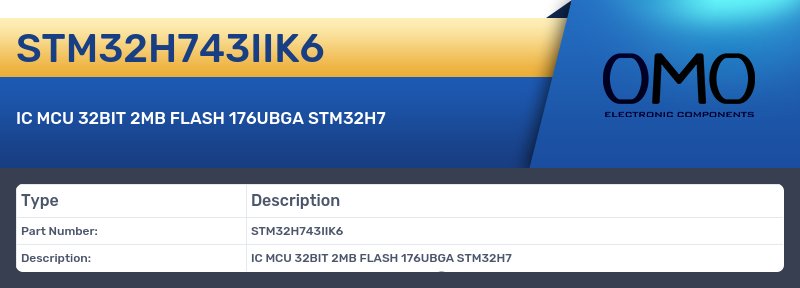 STM32H743IIK6