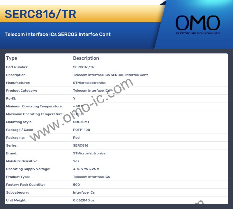 SERC816/TR