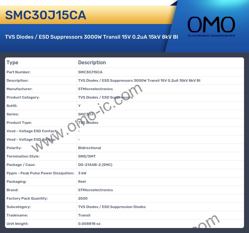 SMC30J15CA