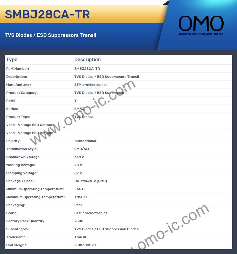SMBJ28CA-TR