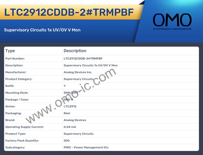 LTC2912CDDB-2#TRMPBF