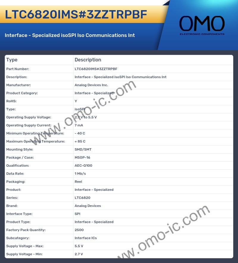 LTC6820IMS#3ZZTRPBF