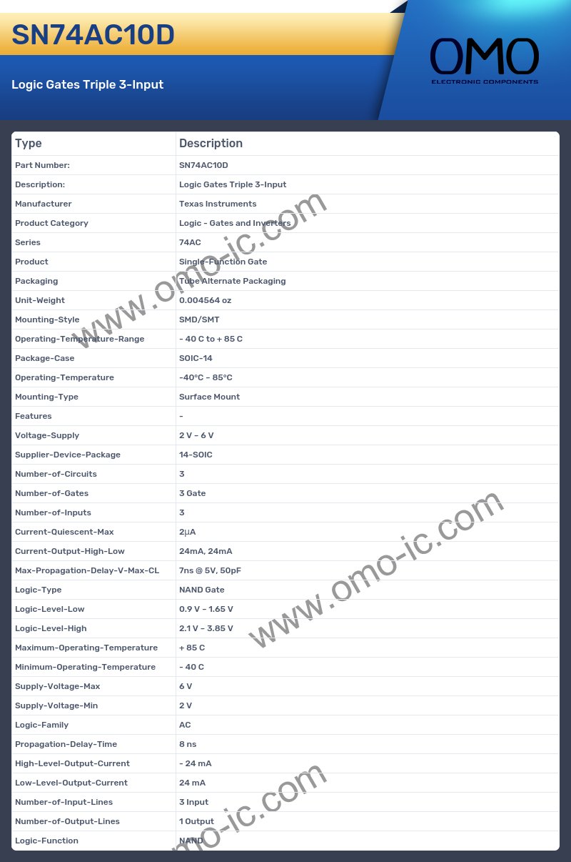 SN74AC10D