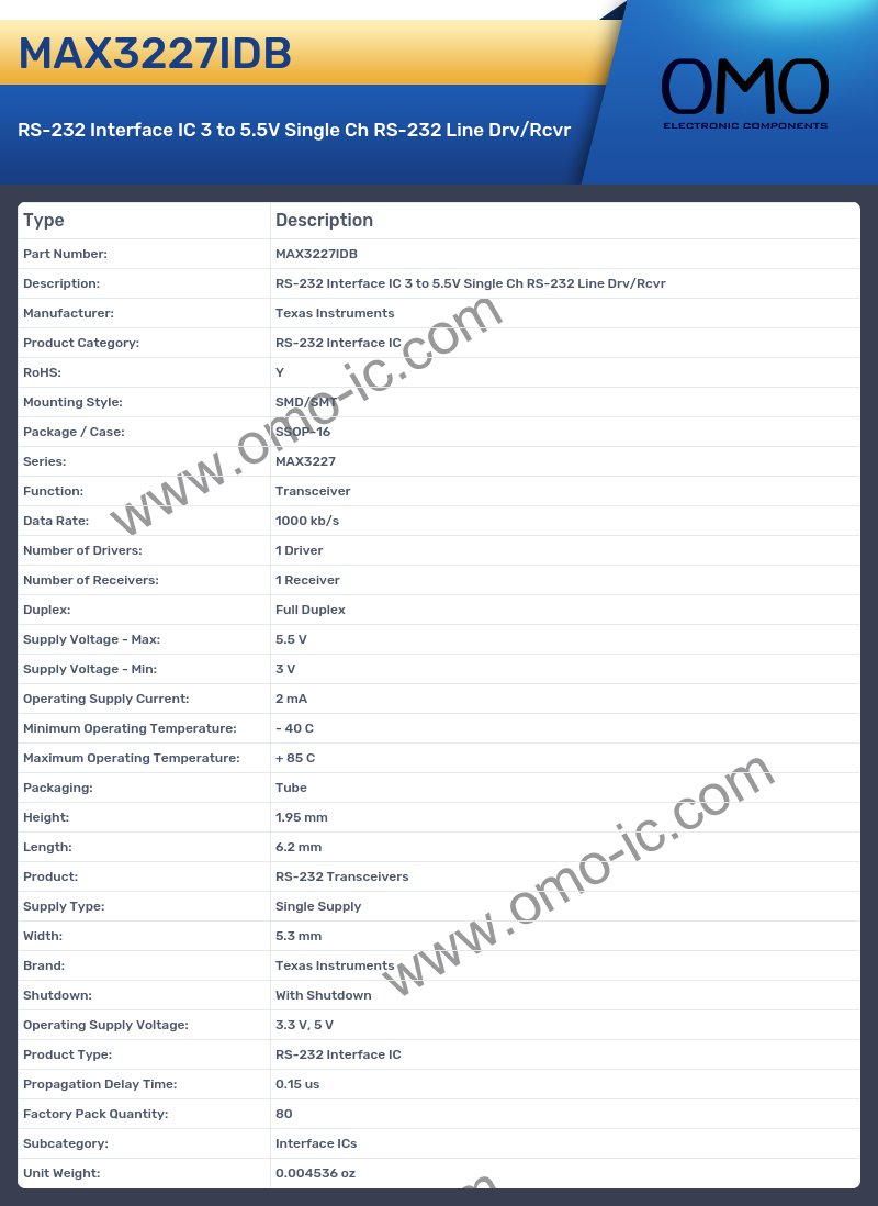 MAX3227IDB