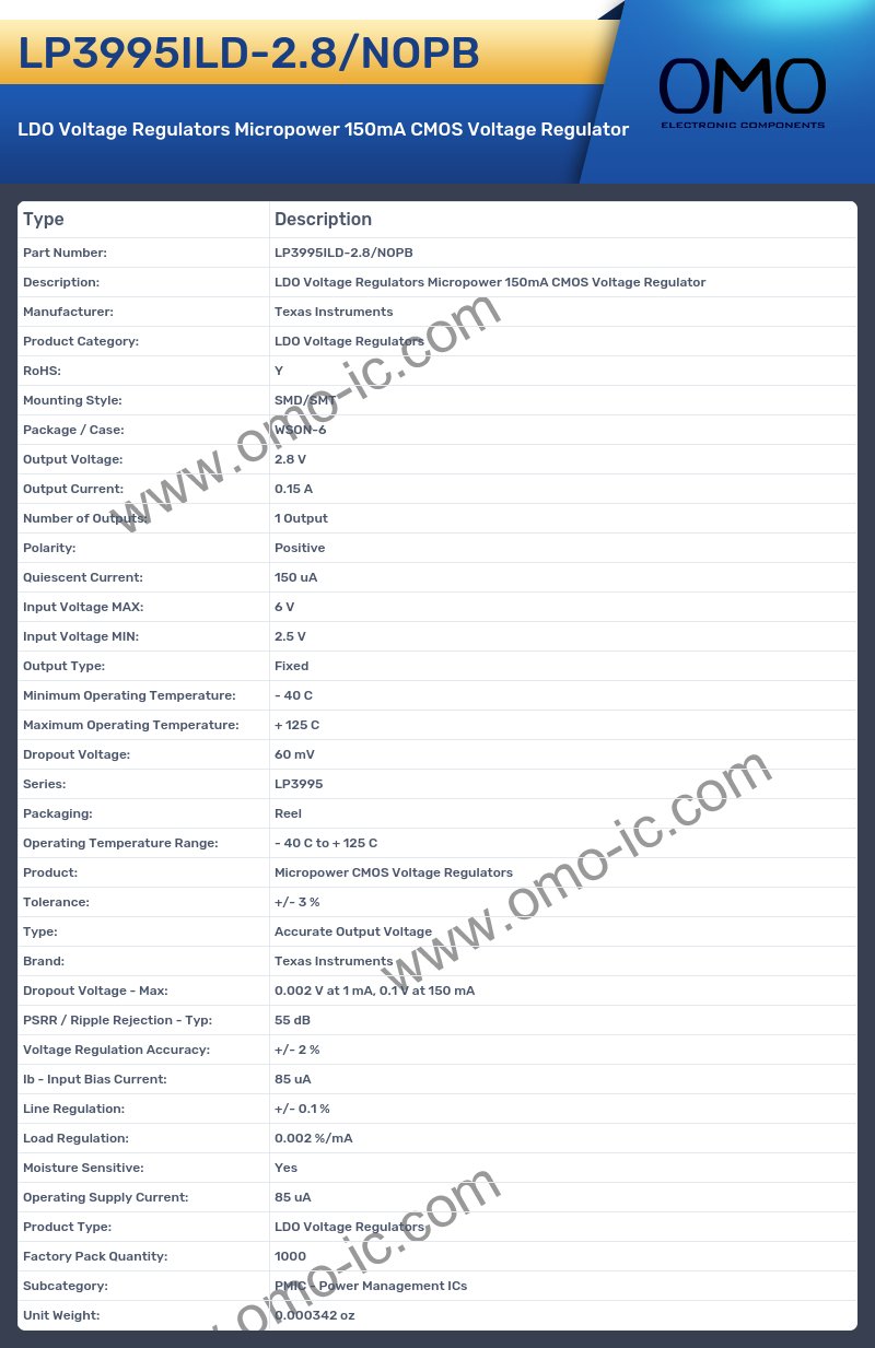 LP3995ILD-2.8/NOPB