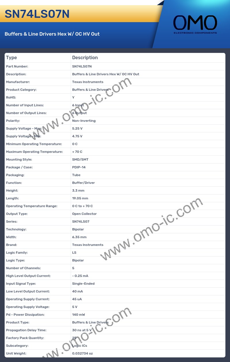 SN74LS07N