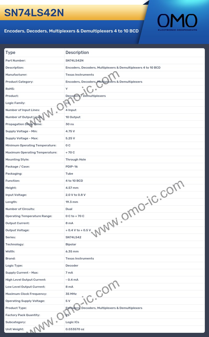 SN74LS42N