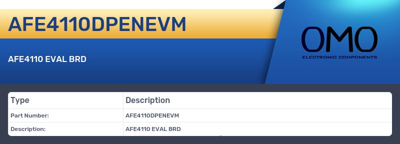 AFE4110DPENEVM