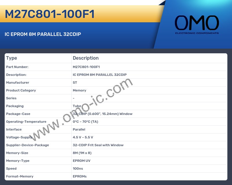 M27C801-100F1