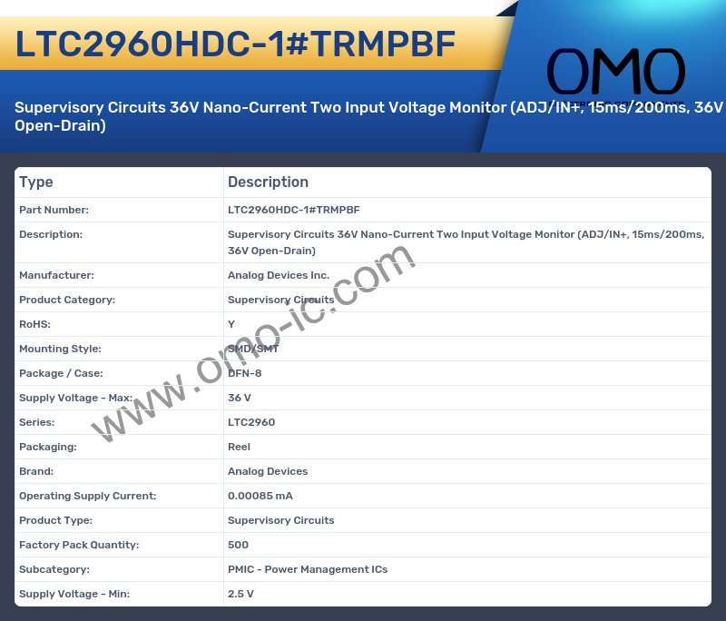 LTC2960HDC-1#TRMPBF