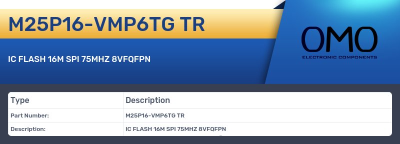 M25P16-VMP6TG TR