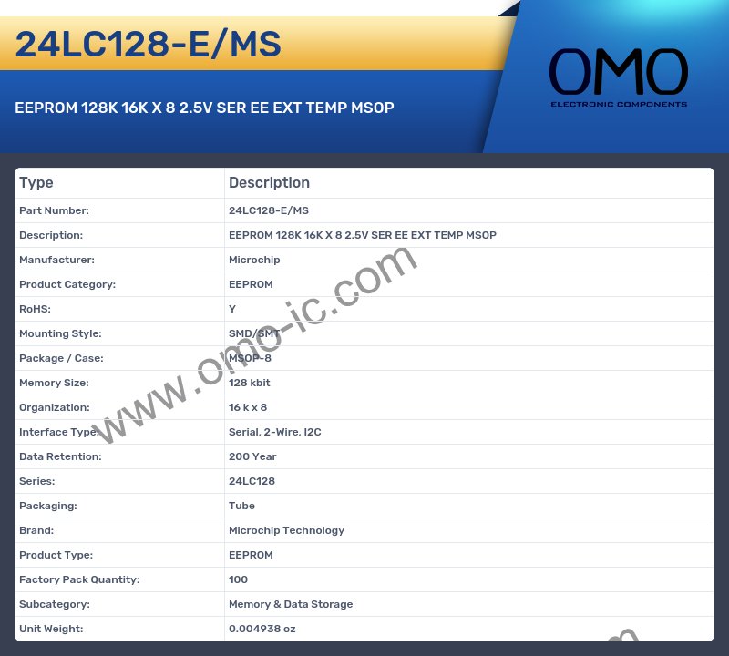 24LC128-E/MS