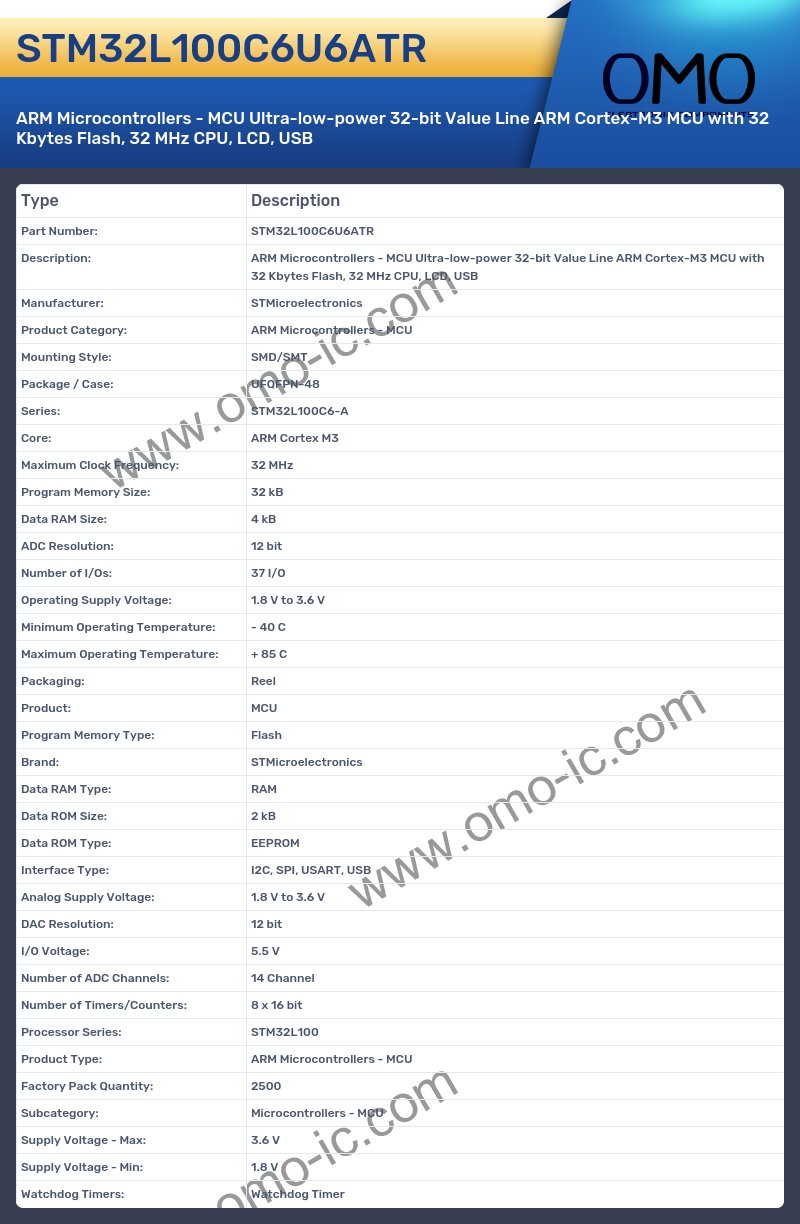 STM32L100C6U6ATR