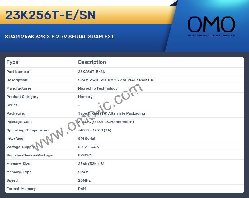23K256T-E/SN