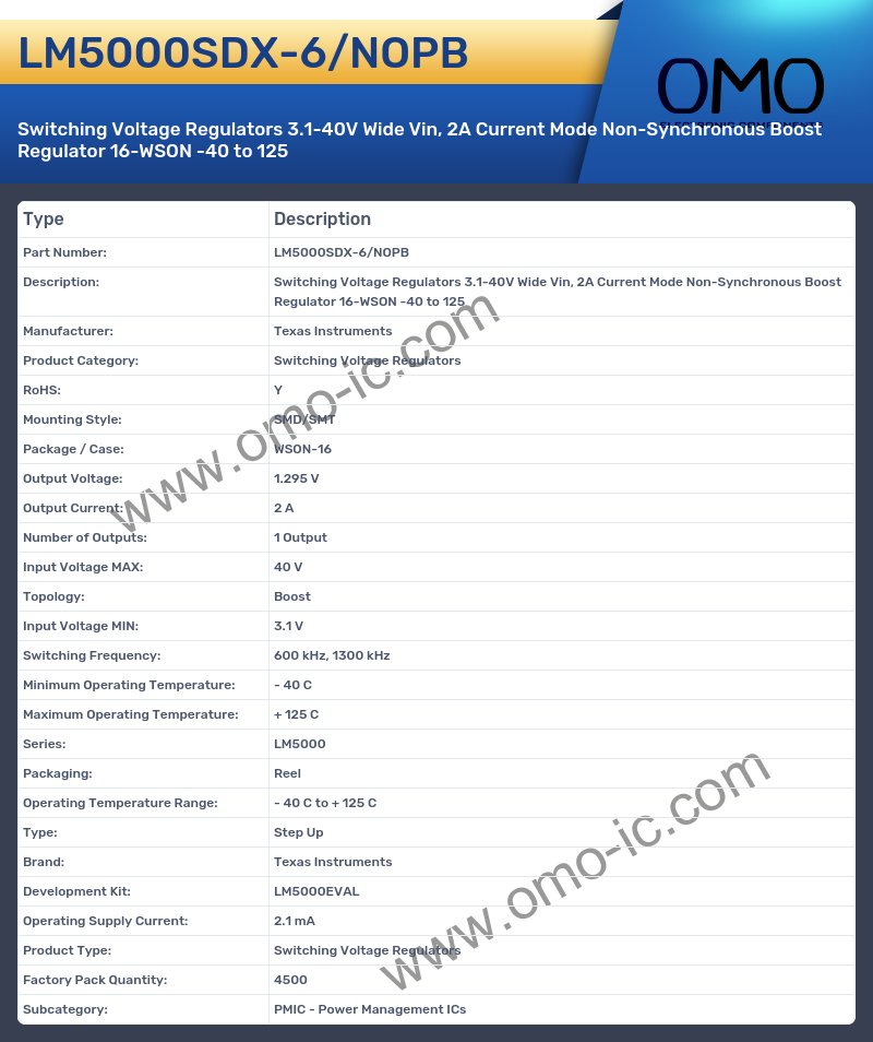 LM5000SDX-6/NOPB