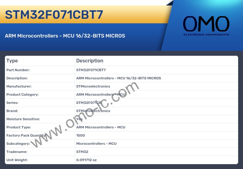 STM32F071CBT7