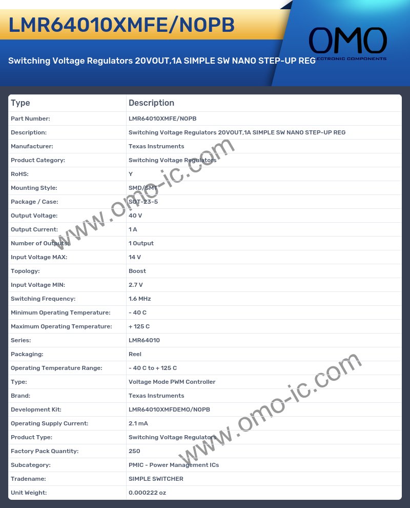 LMR64010XMFE/NOPB
