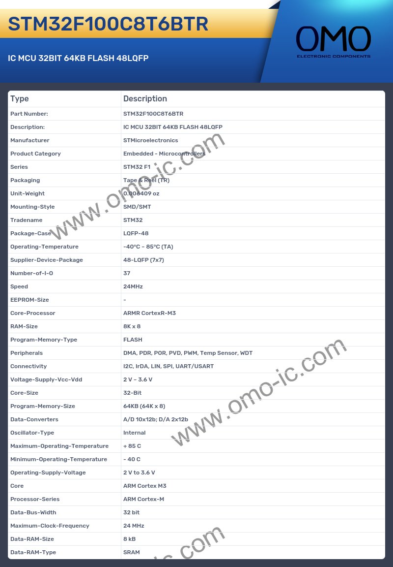 STM32F100C8T6BTR