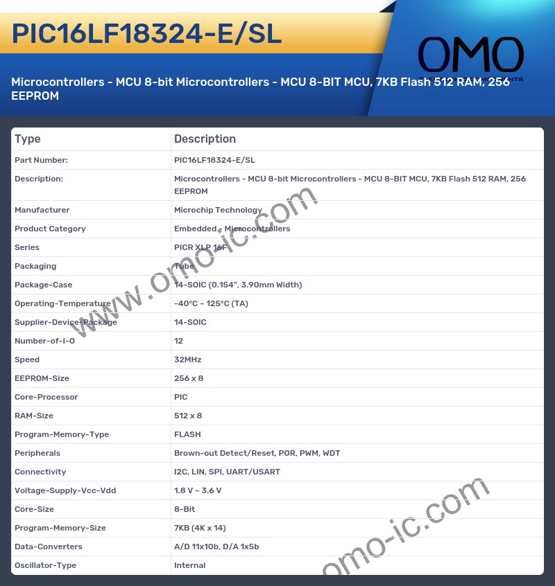 PIC16LF18324-E/SL