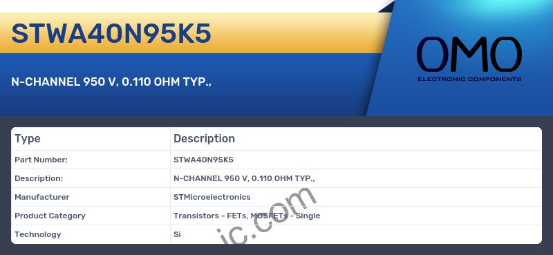 STWA40N95K5