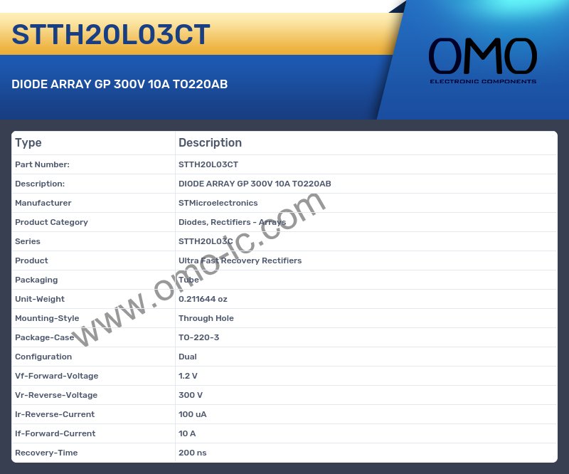 STTH20L03CT