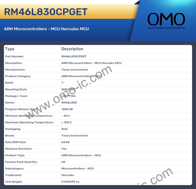 RM46L830CPGET