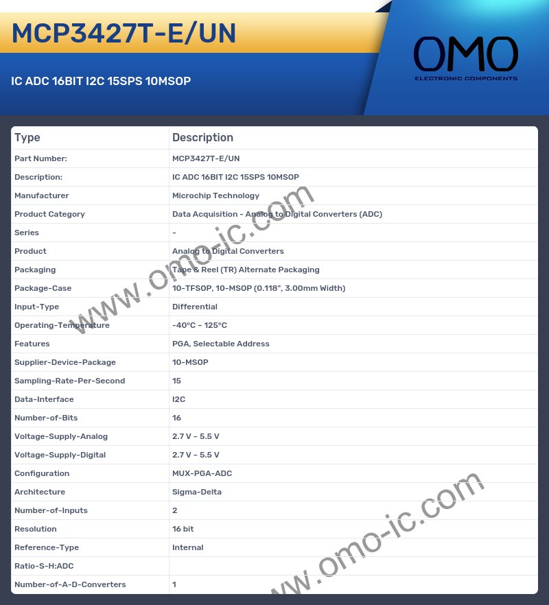 MCP3427T-E/UN