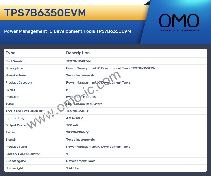 TPS7B6350EVM