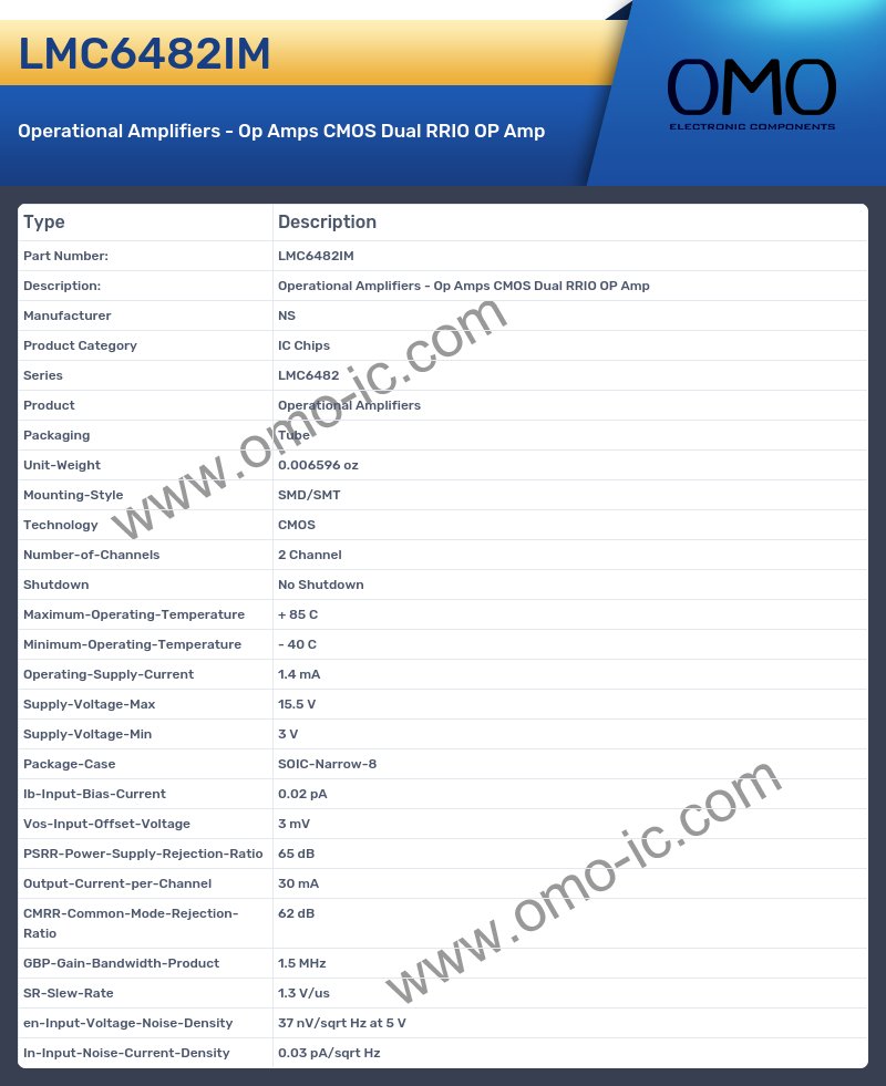 LMC6482IM