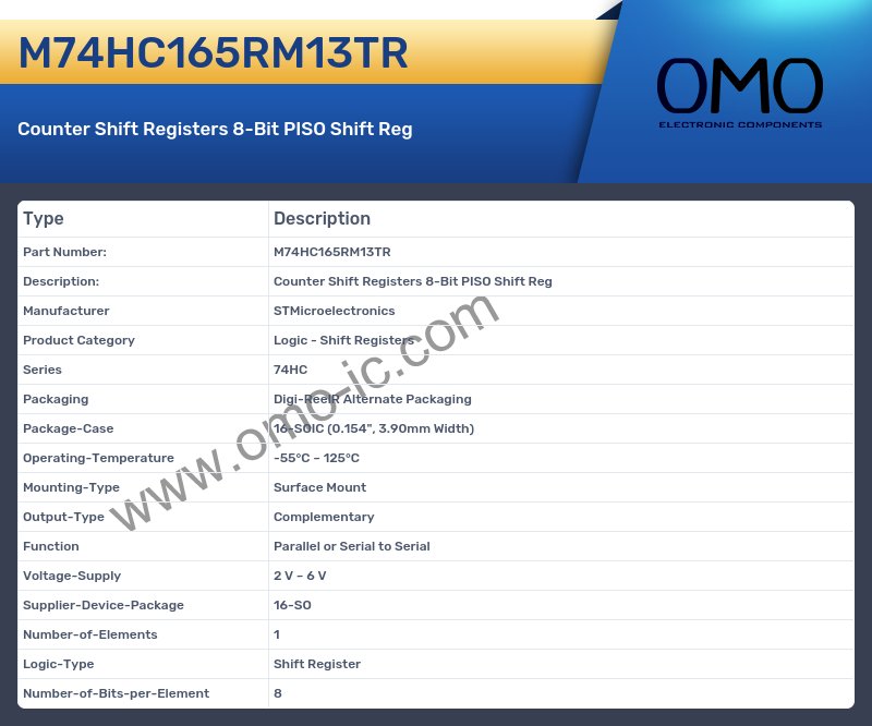 M74HC165RM13TR