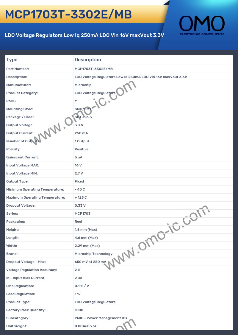 MCP1703T-3302E/MB
