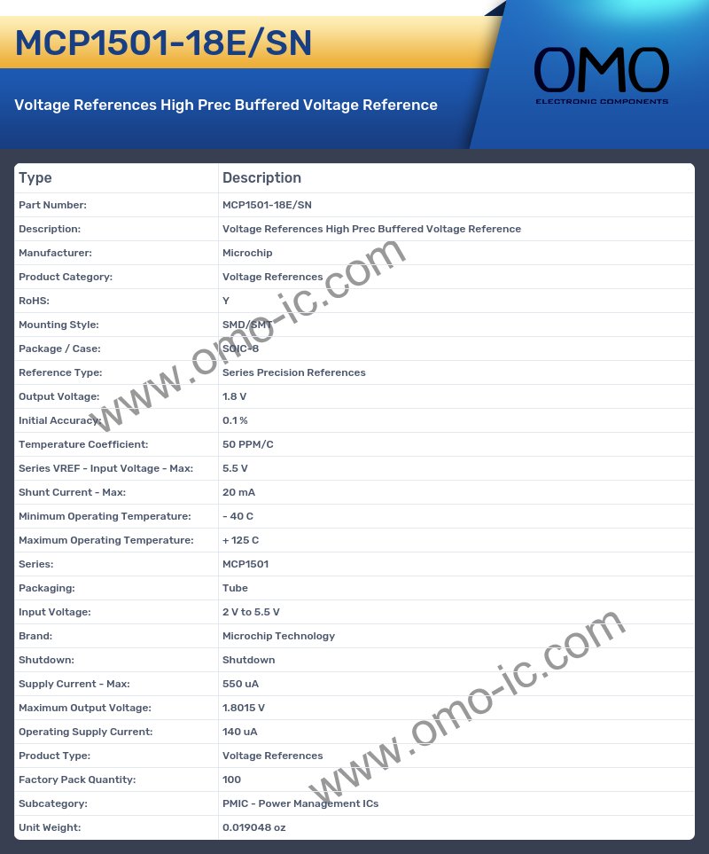 MCP1501-18E/SN