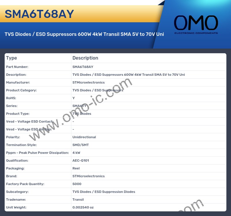SMA6T68AY