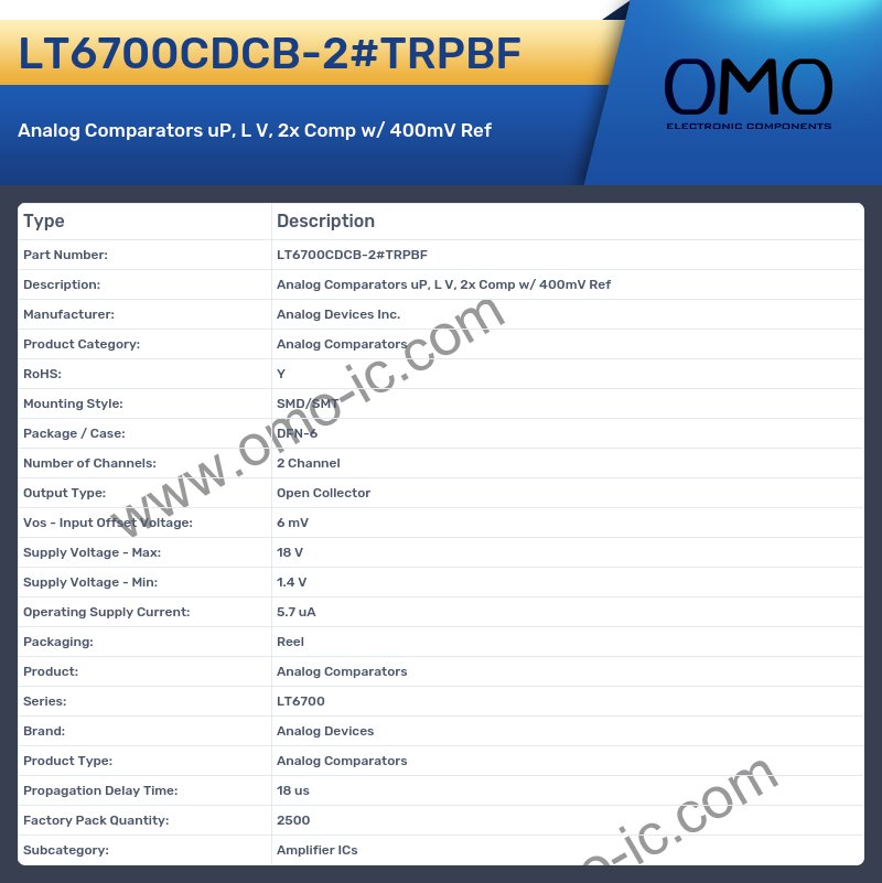 LT6700CDCB-2#TRPBF