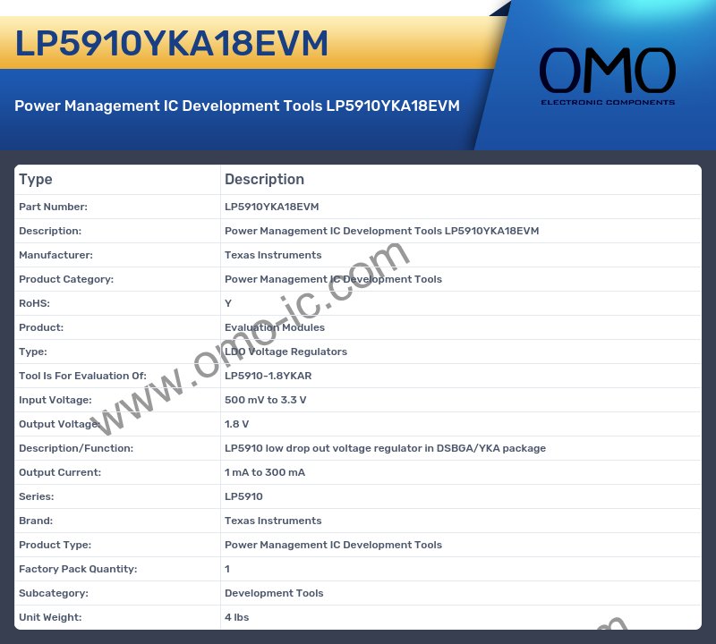 LP5910YKA18EVM